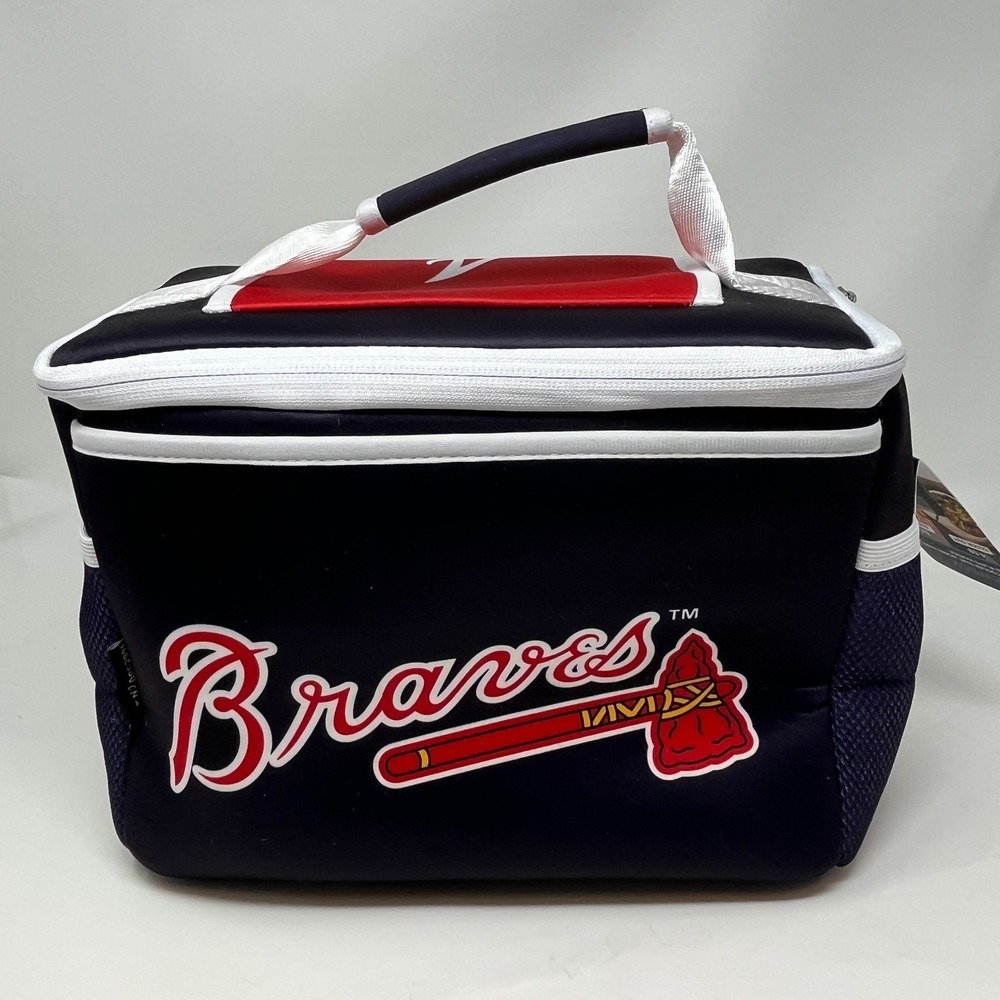 Kanga Braves MLB Brewbox 12-Can Cooler Bag Ice-Free Lunch Cooler NWT - Picture 9 of 16